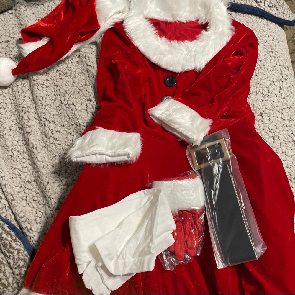 Girls size large Christmas Dress